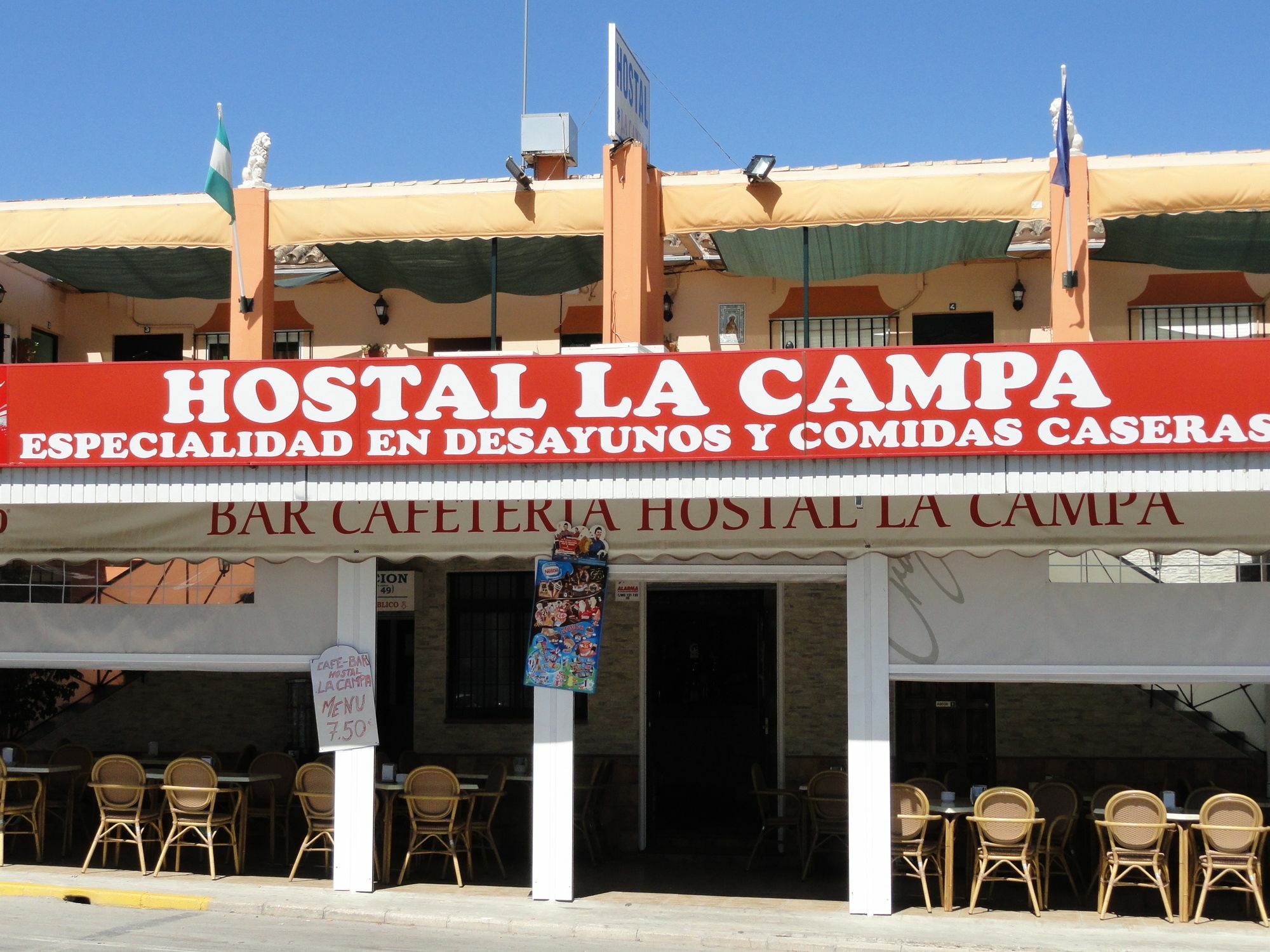Hostal La Campa Чиклана-де-ла-Фронтера Экстерьер фото